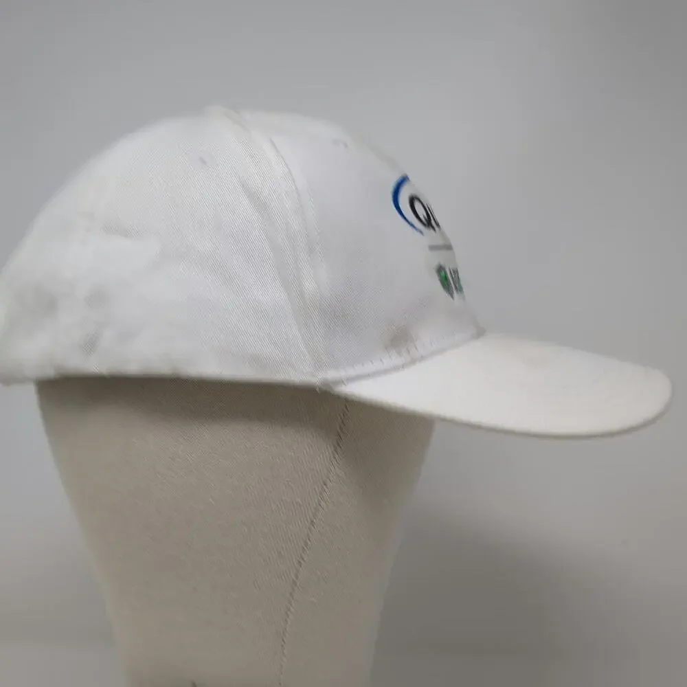 Hit Wear Quotit AgentCubed White One Size Baseball Cap Strapback Hat Embroidery